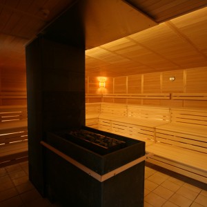 bild sauna modern beleuchtung ofen kw bank anlage bau wellness donaubadn neu ulm fire ice sauna group
