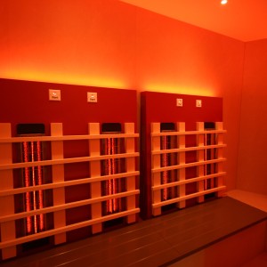 photo infrared cabin infrared sauna lighting plant construction plant planning wellness spa sauna project europatherme bad fuessing fire and ice wellness spa group gmbh