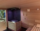 bild10 sauna infusion system control oven kw lighting bench slats wooden panels bench construction facility wellness indoor pool heslach stuttgart fire ice sauna group