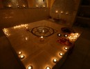 картина паровая баня хамам турецкая баня освещение массивная система строительство велнес монте маре шлирзее огонь ледяная сауна группа