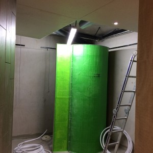 bild4 round shower wellness shower building system module fiberglass leisure ut ourism bad Liebenzell fire ice sauna group